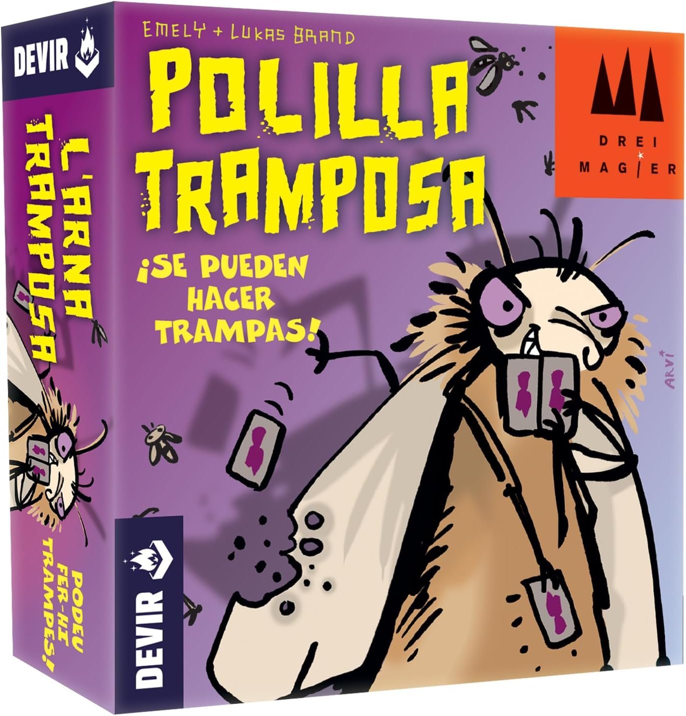 Mejores juegos de mesa para verano 7 Polilla Tramposa
